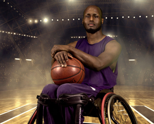 Basketballrollstuhl