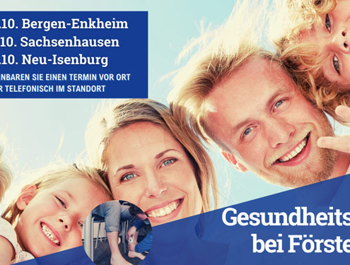 Gesundheitstage im Oktober