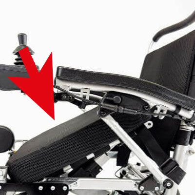 elektrische Aufstehhilfe am E-Rollstuhl