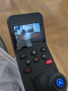 Rückfahrkamera eines E-Rollstuhls